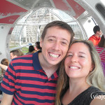 Disfrutando desde el London Eye
