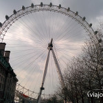 El London Eye desde Jubilee Gardens